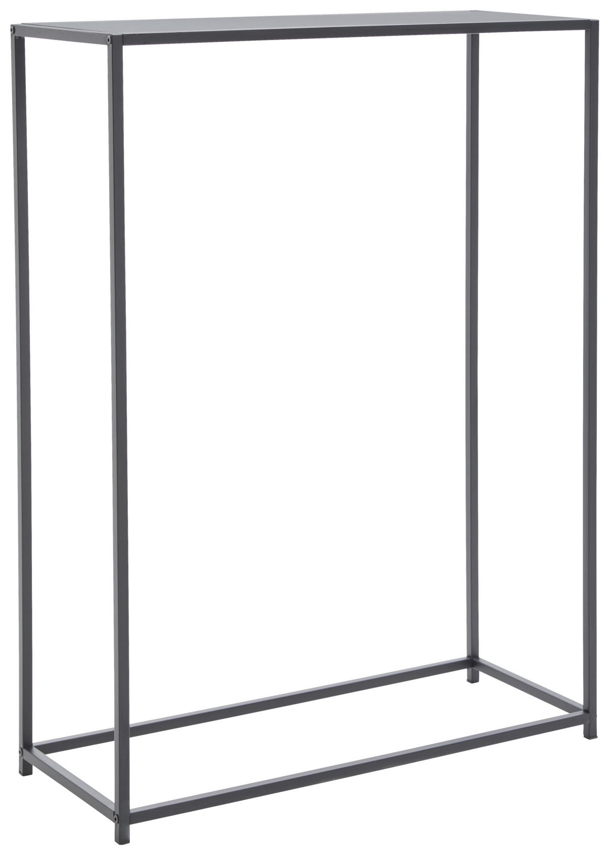 KONSOLENTISCH Metall 75/30/100 cm   - Schwarz, Trend, Metall (75/30/100cm) - Landscape