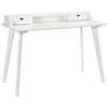 KONSOLENTISCH Buche massiv Weiß  - Weiß, Design, Holz (120/85/65cm) - Hasena