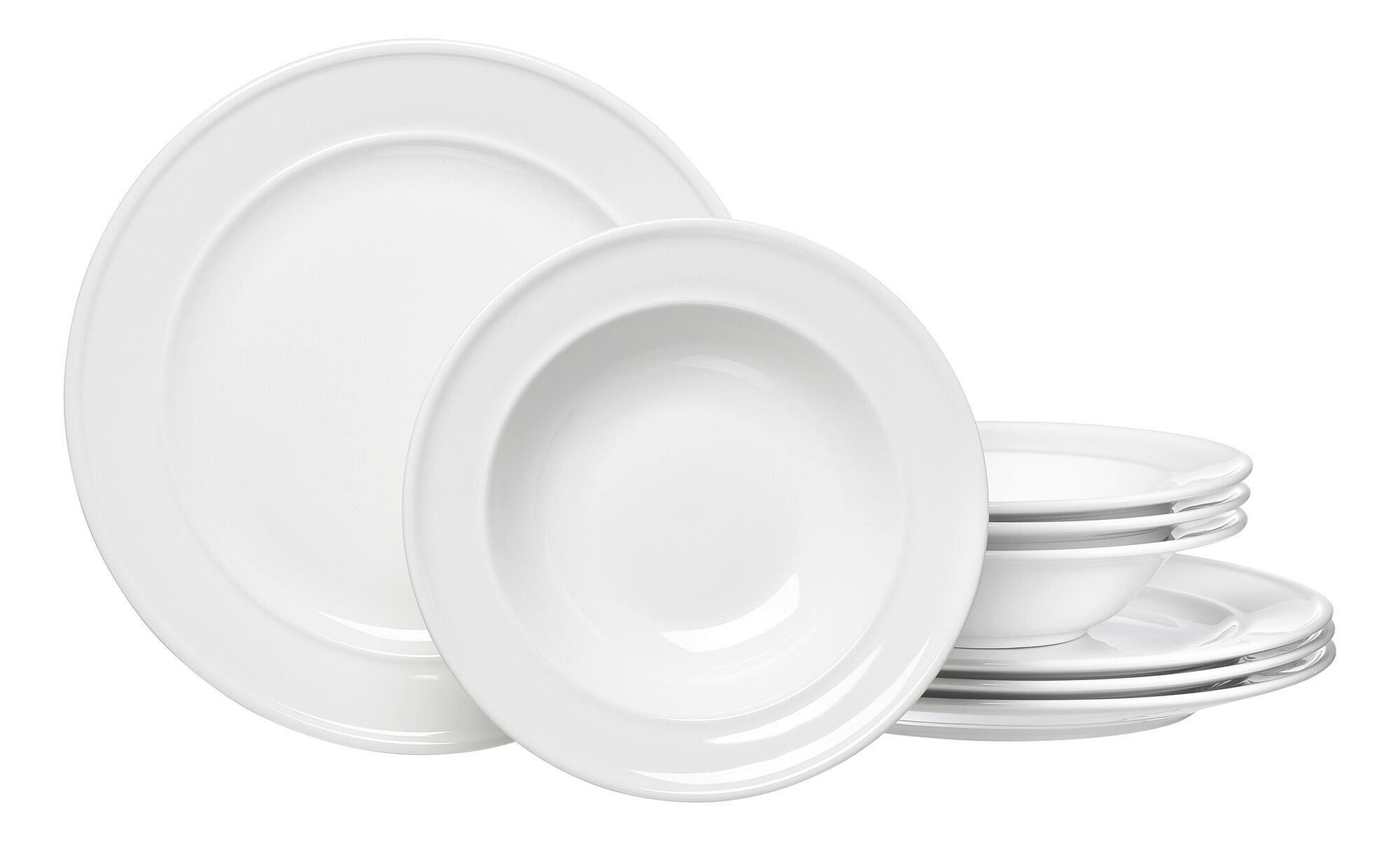 TAFELSERVICE Weiß 8-teilig  - Weiß, Keramik (30/17/30cm) - Ritzenhoff Breker