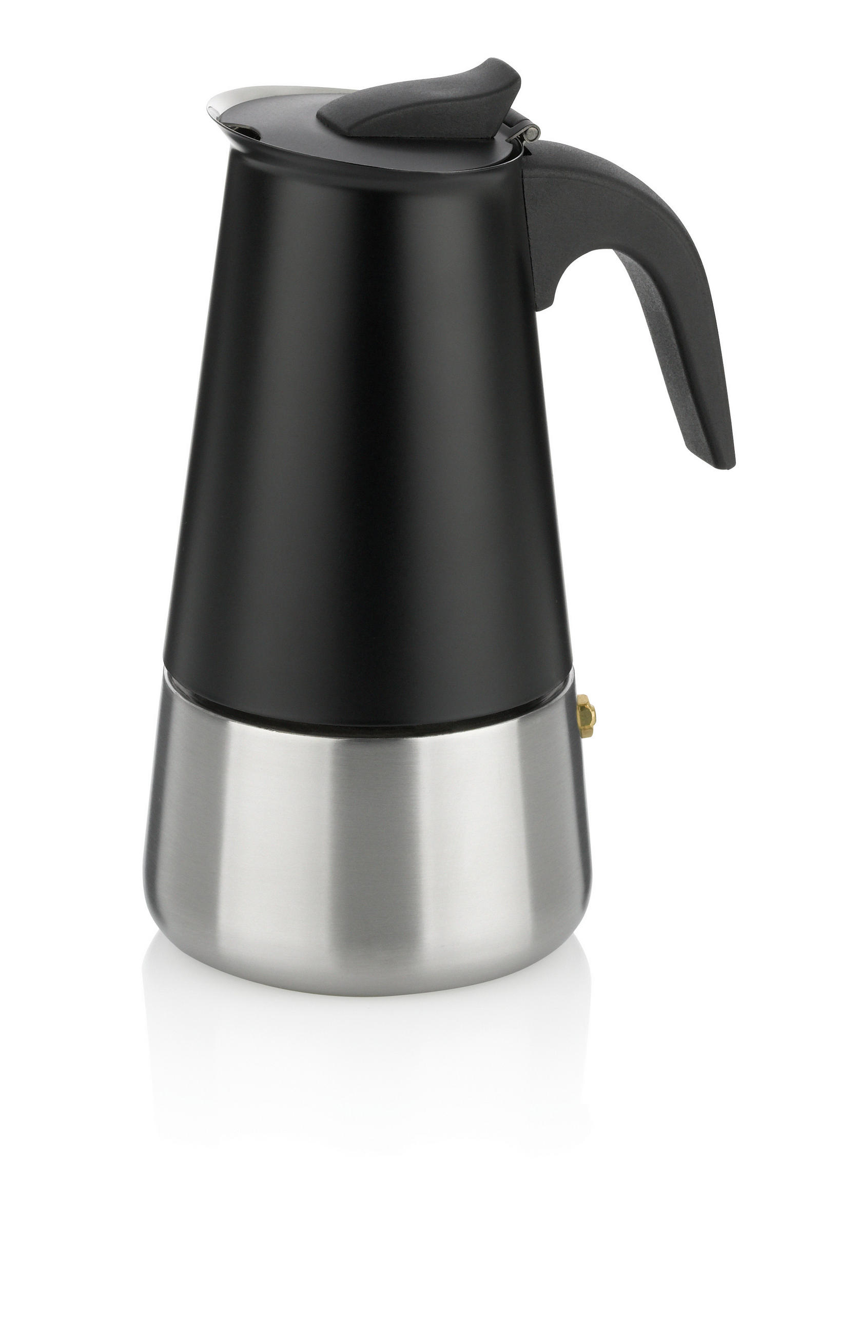 ESPRESSOKOCHER  - Schwarz, KONVENTIONELL, Metall (10/19.5cm) - Kela
