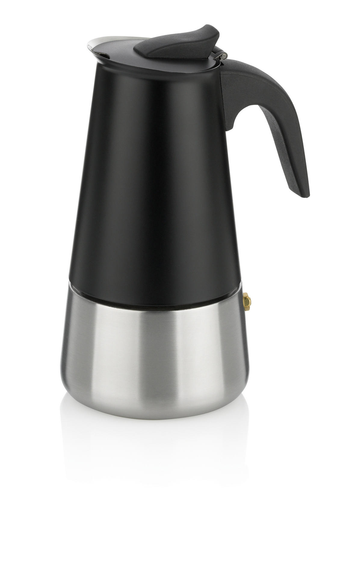 ESPRESSOKOCHER Ferrara  - Schwarz, KONVENTIONELL, Metall (10/19.5cm) - Kela