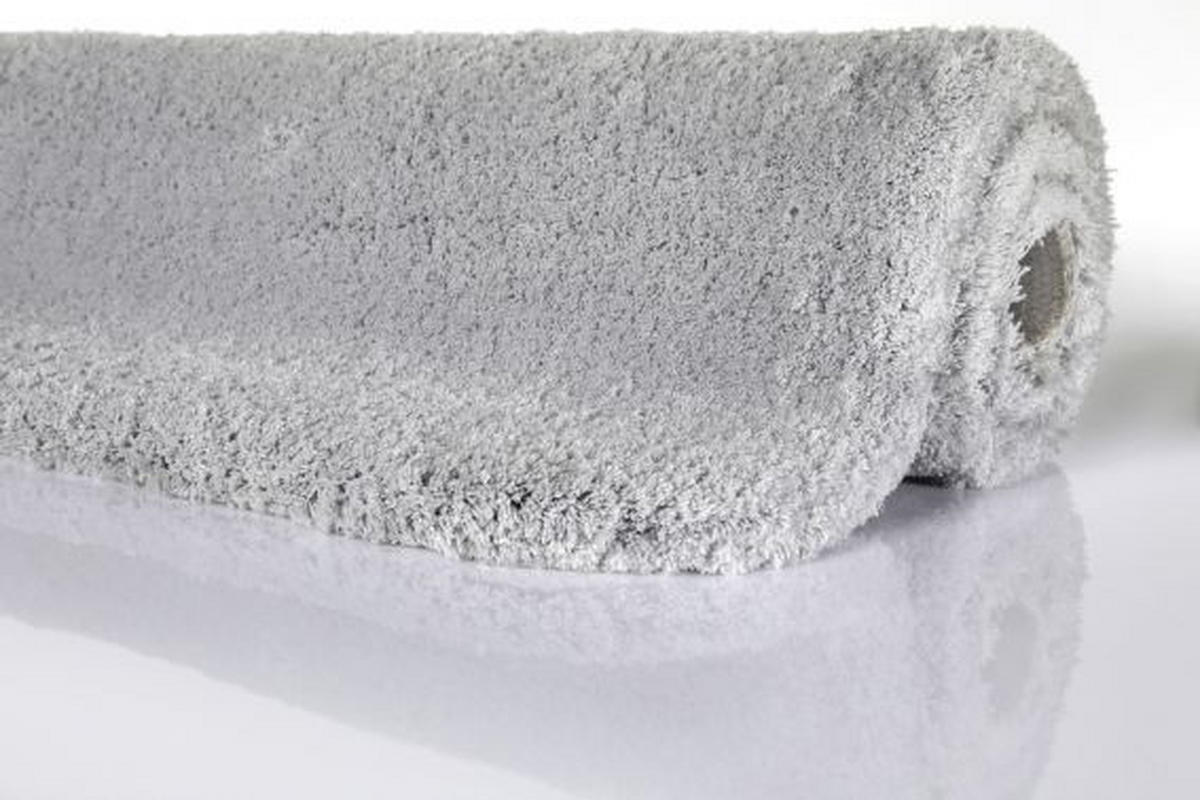 BADTEPPICH Grau 90 cm  - Grau, Basics, Kunststoff/Textil (90cm) - WECON HOME