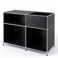 SIDEBOARD Concept Epure MK-030 88/65/40 cm  - Schwarz, Basics, Metall (88/65/40cm) - Floordirekt