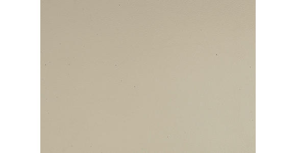 ECKSOFA in Echtleder Creme, Naturfarben 334/176 cm - Creme/Schwarz, Design, Leder/Metall (334/176cm) - Dieter Knoll