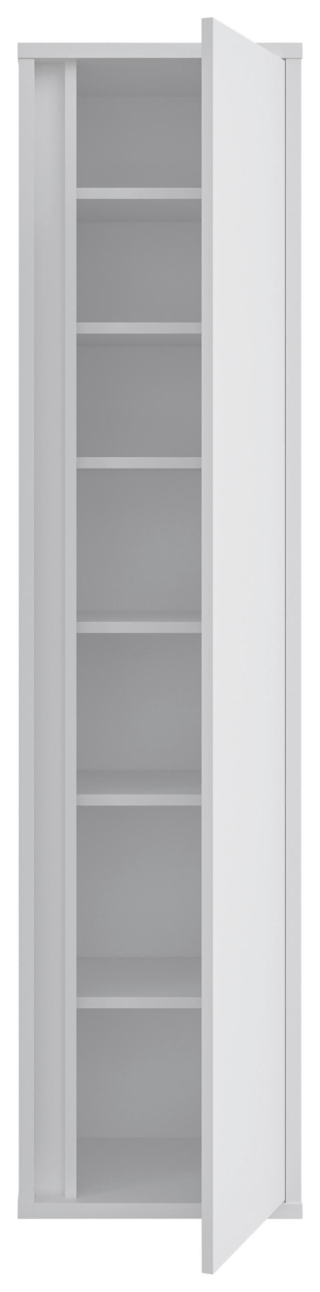 GARDEROBENSCHRANK  in 40/165/33,8 cm  - Weiß, KONVENTIONELL, Holzwerkstoff (40/165/33,8cm) - Xora