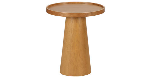 BEISTELLTISCH in Holz, Holzwerkstoff 40/40/46 cm - Eichefarben, Basics, Holz/Holzwerkstoff (40/40/46cm) - Xora
