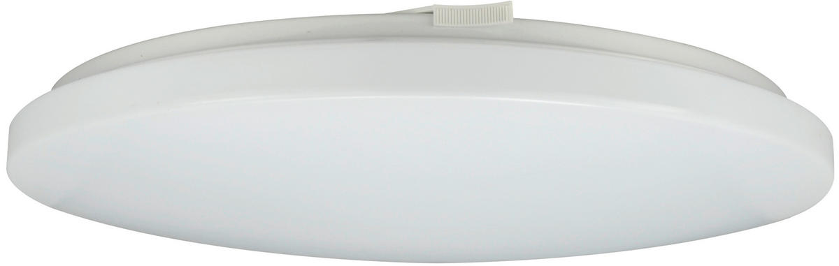 LED-DECKENLEUCHTE white² 33/5,7 cm  - Weiß, Basics, Kunststoff/Metall (33/5,7cm)