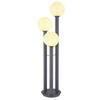 WEGELEUCHTE 45/160 cm   - Anthrazit/Opal, Basics, Glas/Metall (45/160cm) - Globo