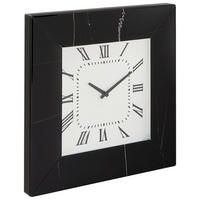 FALIÓRA 50/50/4,5 cm   - fekete, Trend, faalapú anyag/üveg (50/50/4,5cm) - Xora