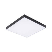 LED-PANEEL 29,5/29,5/6,4 cm   - Schwarz, Basics, Metall (29,5/29,5/6,4cm) - Paulmann
