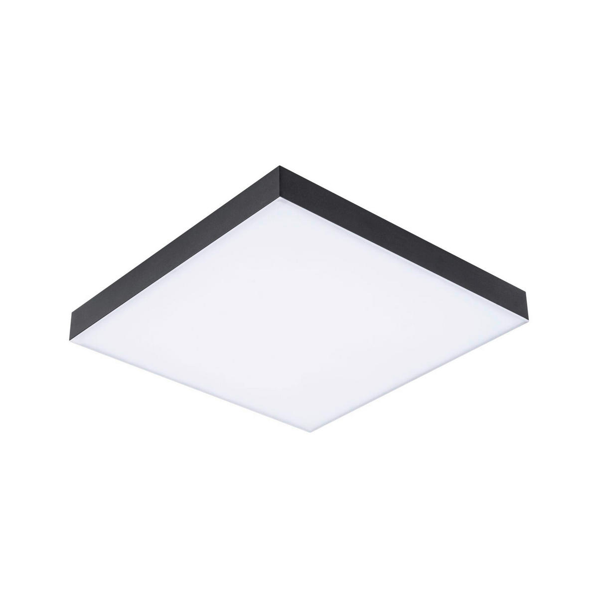 LED-PANEEL 29,5/29,5/6,4 cm   - Schwarz, Basics, Metall (29,5/29,5/6,4cm) - Paulmann