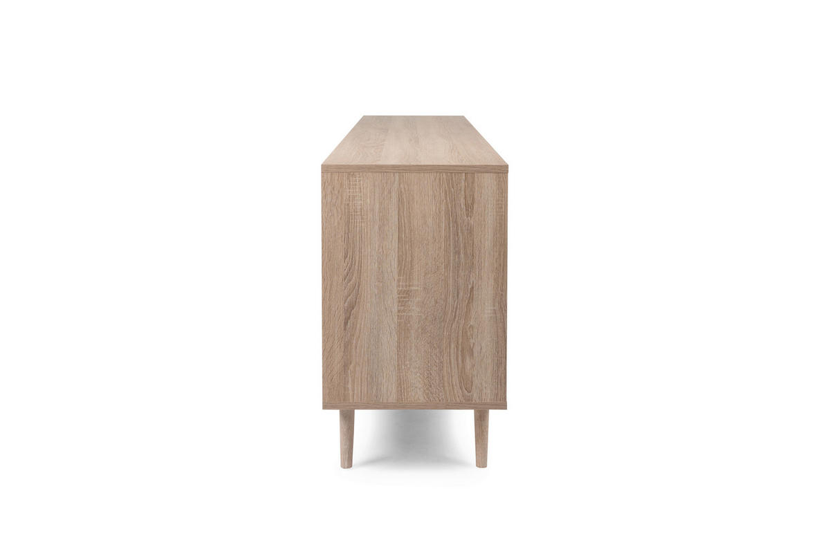 SIDEBOARD  in 180/71/40 cm  - Sonoma Eiche, Natur, Holz/Holzwerkstoff (180/71/40cm) - MID.YOU