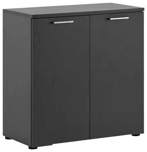 AKTENSCHRANK Anthrazit  - Anthrazit, KONVENTIONELL, Holzwerkstoff (80,2/84,2/41cm) - MID.YOU