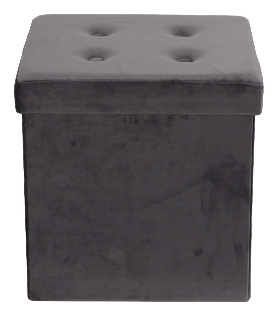 SITZBOX  - Grau, MODERN, Textil (38/38/38cm) - Carryhome