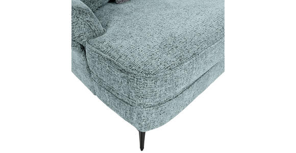 XXL-SESSEL - Türkis/Schwarz, ROMANTIK / LANDHAUS, Textil/Metall (125/102/137cm) - Landscape