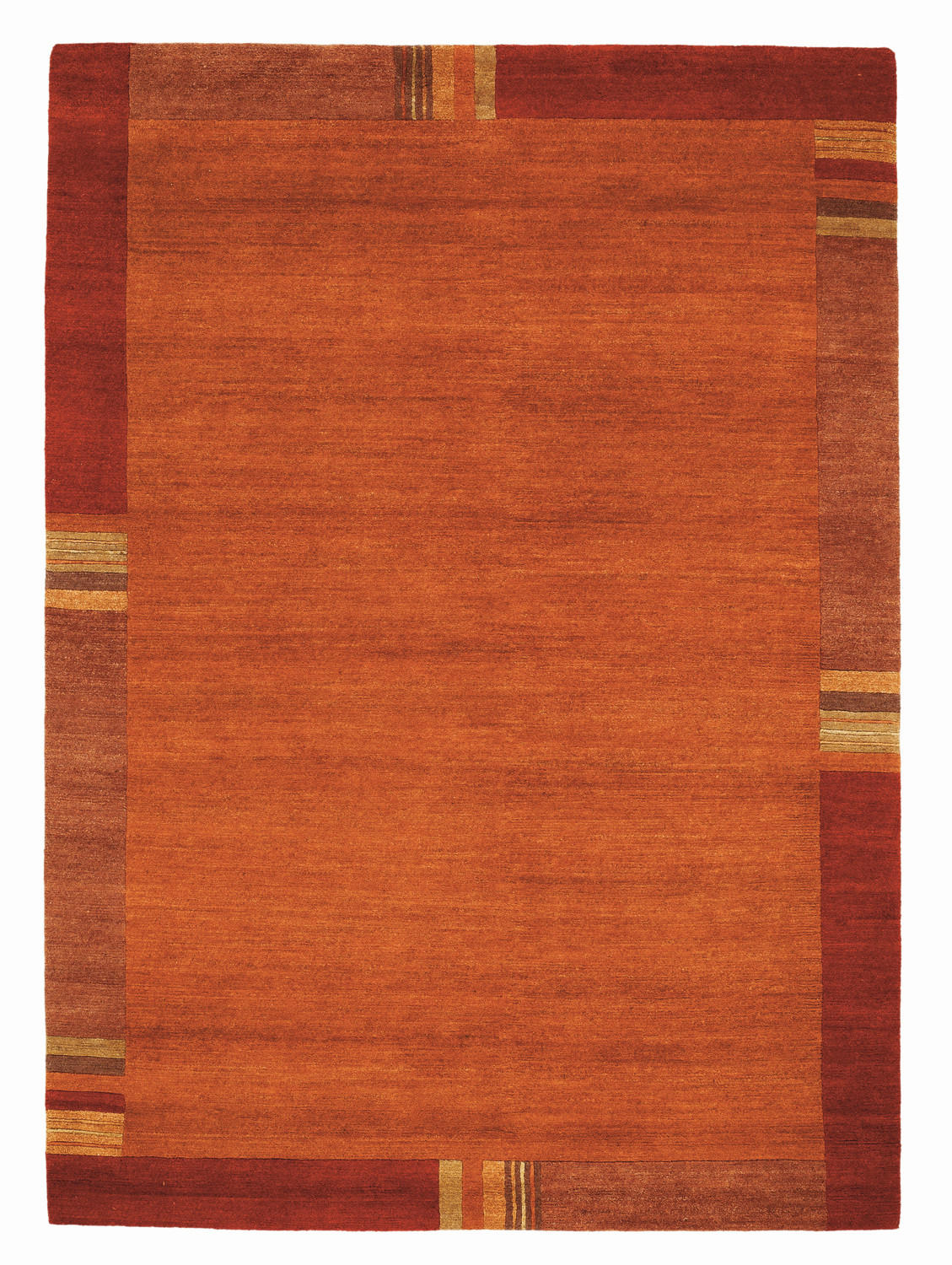 WOLLTEPPICH 70/140 cm Sensation Silk Lakir Kastanienfarben rechteckig  - Kastanienfarben, Basics, Textil (70/140cm) - Cazaris
