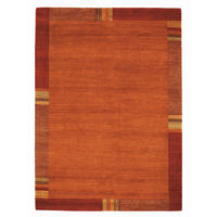 WOLLTEPPICH 90/160 cm Sensation Silk Lakir Kastanienfarben rechteckig  - Kastanienfarben, Basics, Textil (90/160cm) - Cazaris