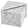 COUCHTISCH in Holzwerkstoff 50/50/41,5 cm   - Weiss/Grau, Lifestyle, Holzwerkstoff (50/50/41,5cm) - Livetastic