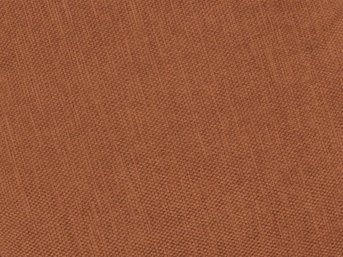 ECKSCHLAFSOFA FUJI Leinenoptik Orange  inkl.  - Schwarz/Orange, MODERN, Kunststoff/Textil (282/204cm)