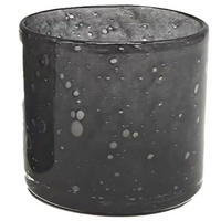 LJUSLYKTA - svart, Basics, glas (12/12cm)