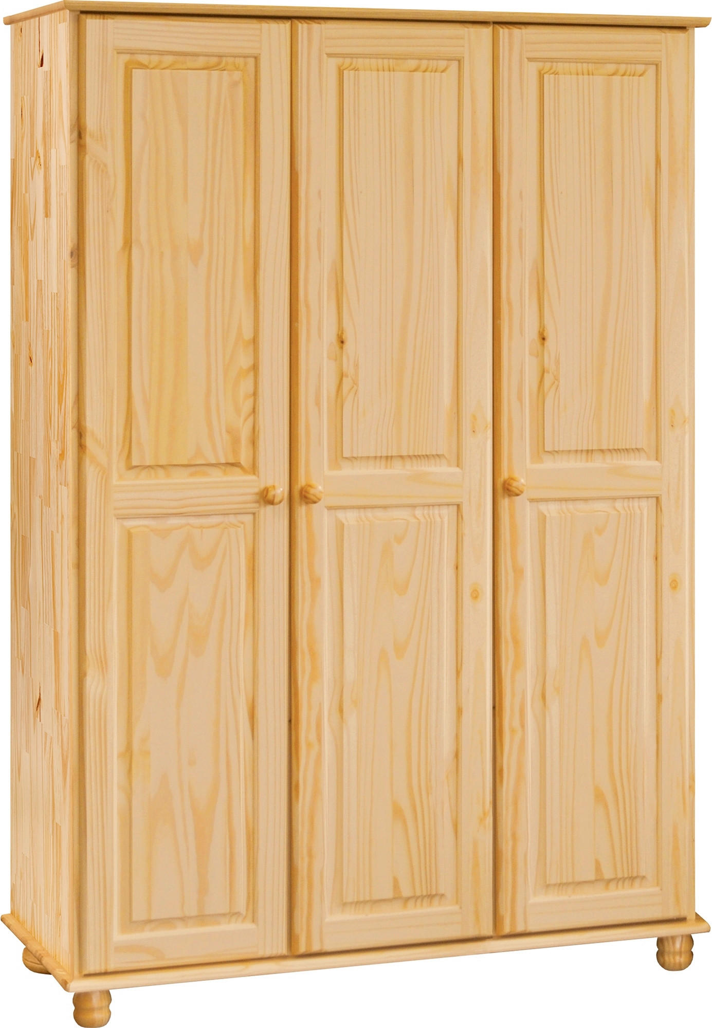 Livetastic Kleiderschrank Natur 120x178x52 cm