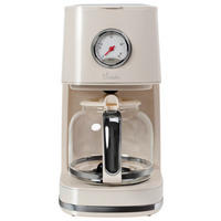 FILTERKAFFEEMASCHINE  - Weiß, Basics, Kunststoff (15/34,5/23cm) - Silva Schneider