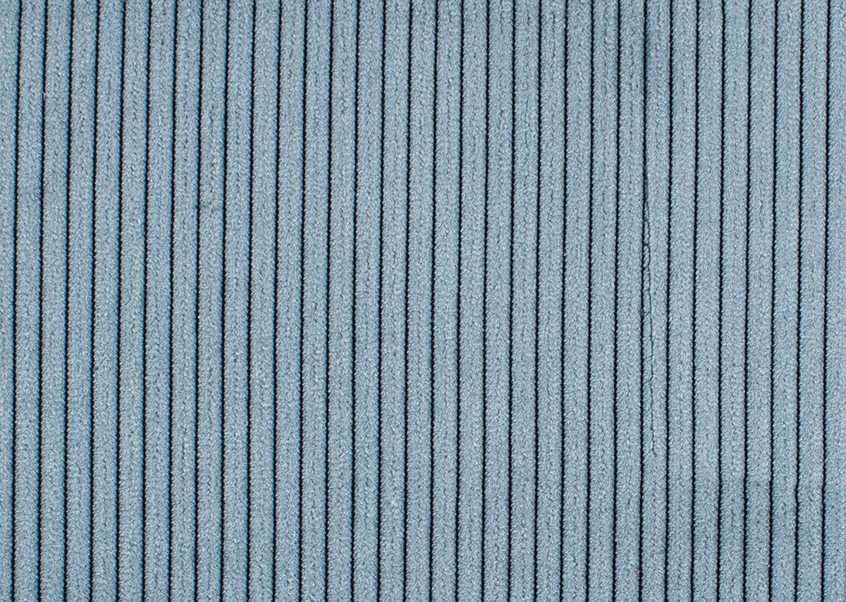 SCHLAFSOFA in Textil Hellblau  - Schwarz/Hellblau, Konventionell, Textil/Metall (188/84-105/100cm) - Bali