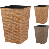 KVĚTINÁČ NA KVĚTINY plast, 24/24/35 cm - vícebarevná, Basics, plast (24/24/35cm)