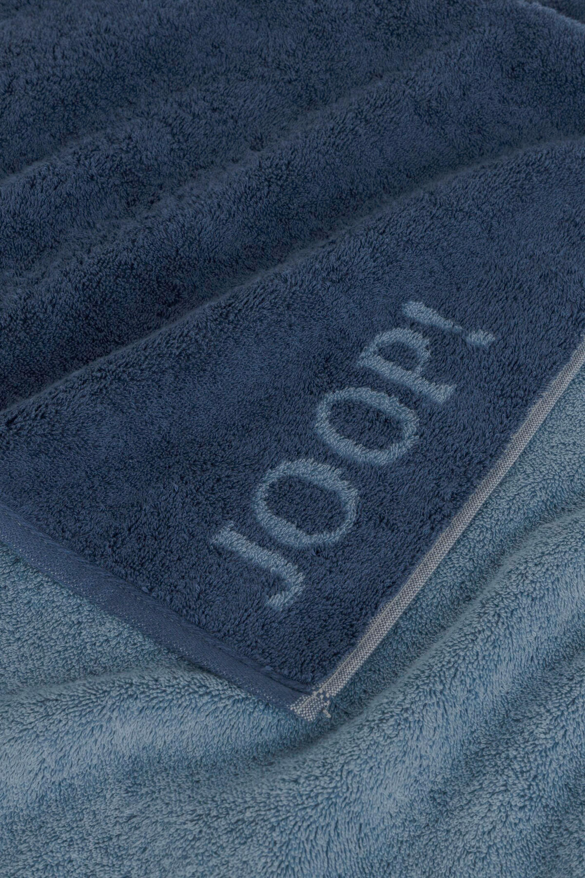 HANDTUCH DIVIDED DOUBLEFACE Blau  - Blau, Basics, Textil (50/100cm) - Joop!