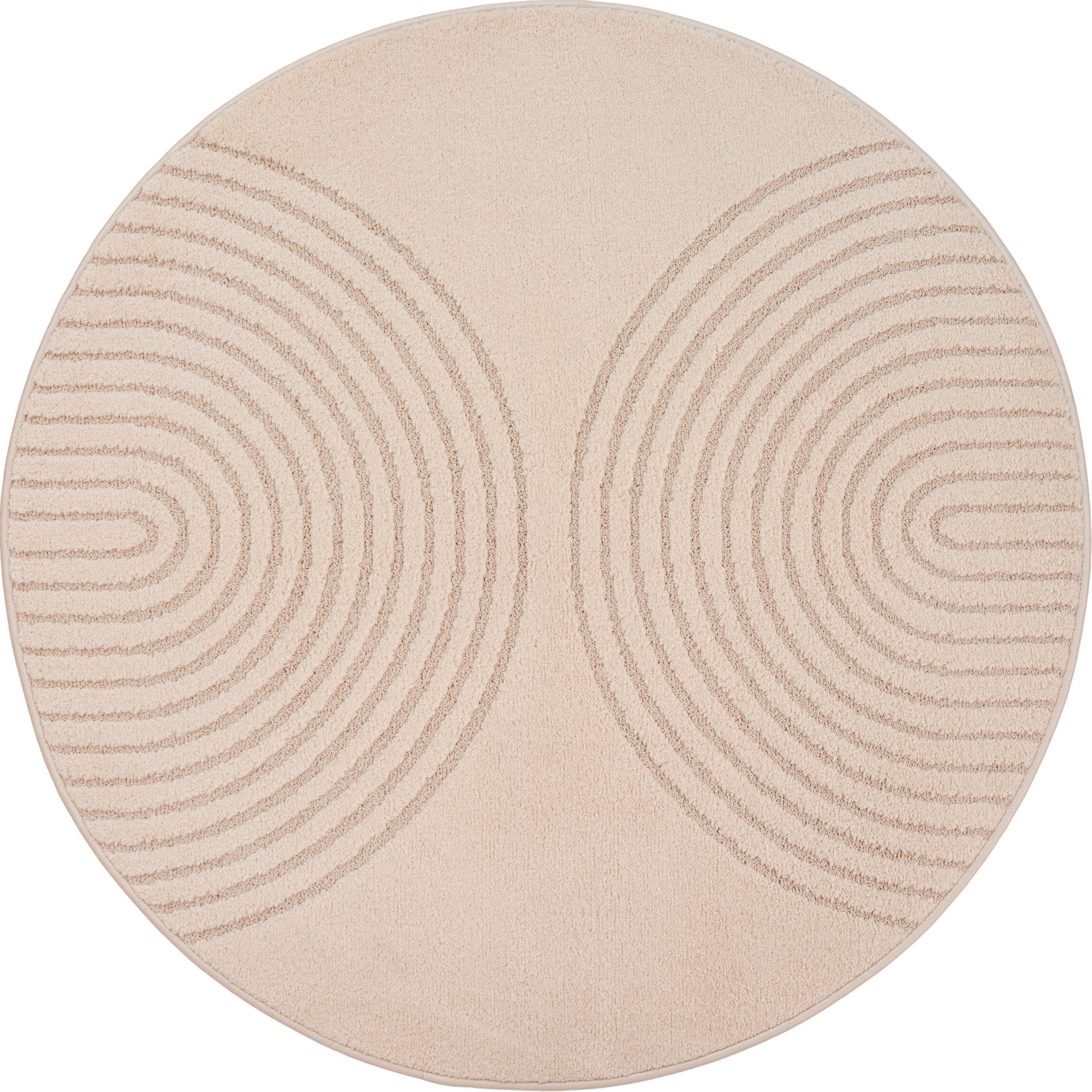 WEBTEPPICH 120 cm Eclipse Beige  - Beige, Basics, Textil (120cm)