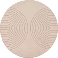 WEBTEPPICH 120 cm Eclipse Beige  - Beige, Basics, Textil (120cm)