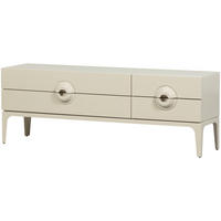 LOWBOARD Merge 160/57/44 cm 4 Schublade(n)  - Grau, Design, Holz (160/57/44cm) - Livetastic