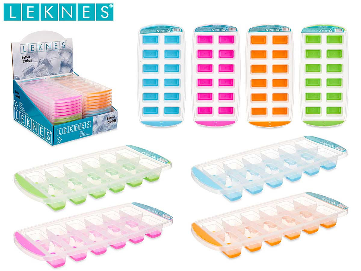 VIŠEKRATNE KOCKE LEDA LEKNES  - narančasta/pink, Basics, plastika (2,8/24,5/11,8cm)
