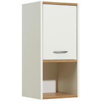VISEČA OMARA 33/68/28 cm  - barve aluminija, Konvencionalno, umetna masa/leseni material (33/68/28cm) - Xora