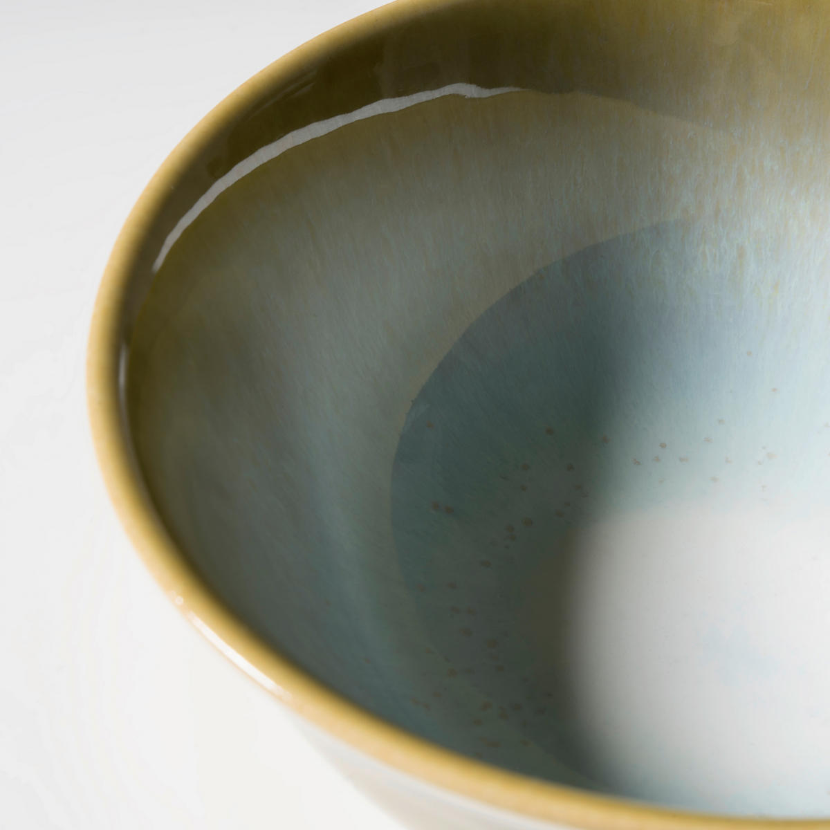 KOMBISERVICE Grün FLUSSUFER 16-teilig 4 Personen  - Grün, Basics, Keramik - Gipfelstück