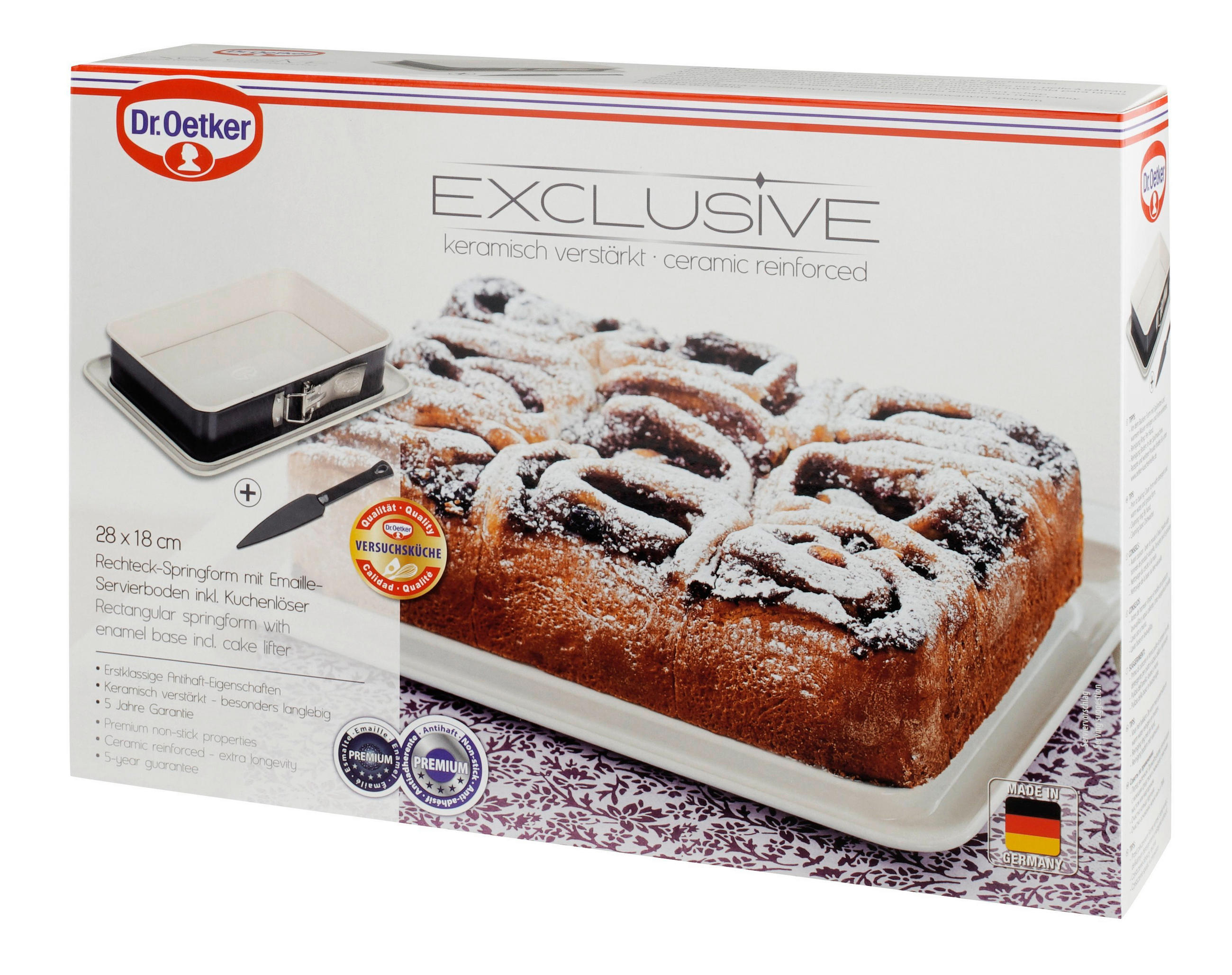 SPRINGFORM  - Basics, Metall (28/18/7cm) - Dr.Oetker