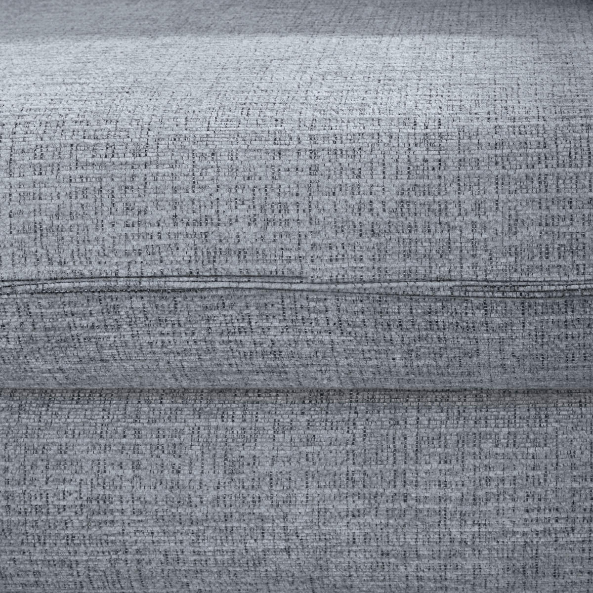 HÖRNSOFFA i struktur blågrå  - blågrå/svart, Design, trä/textil (245/161cm) - Livetastic