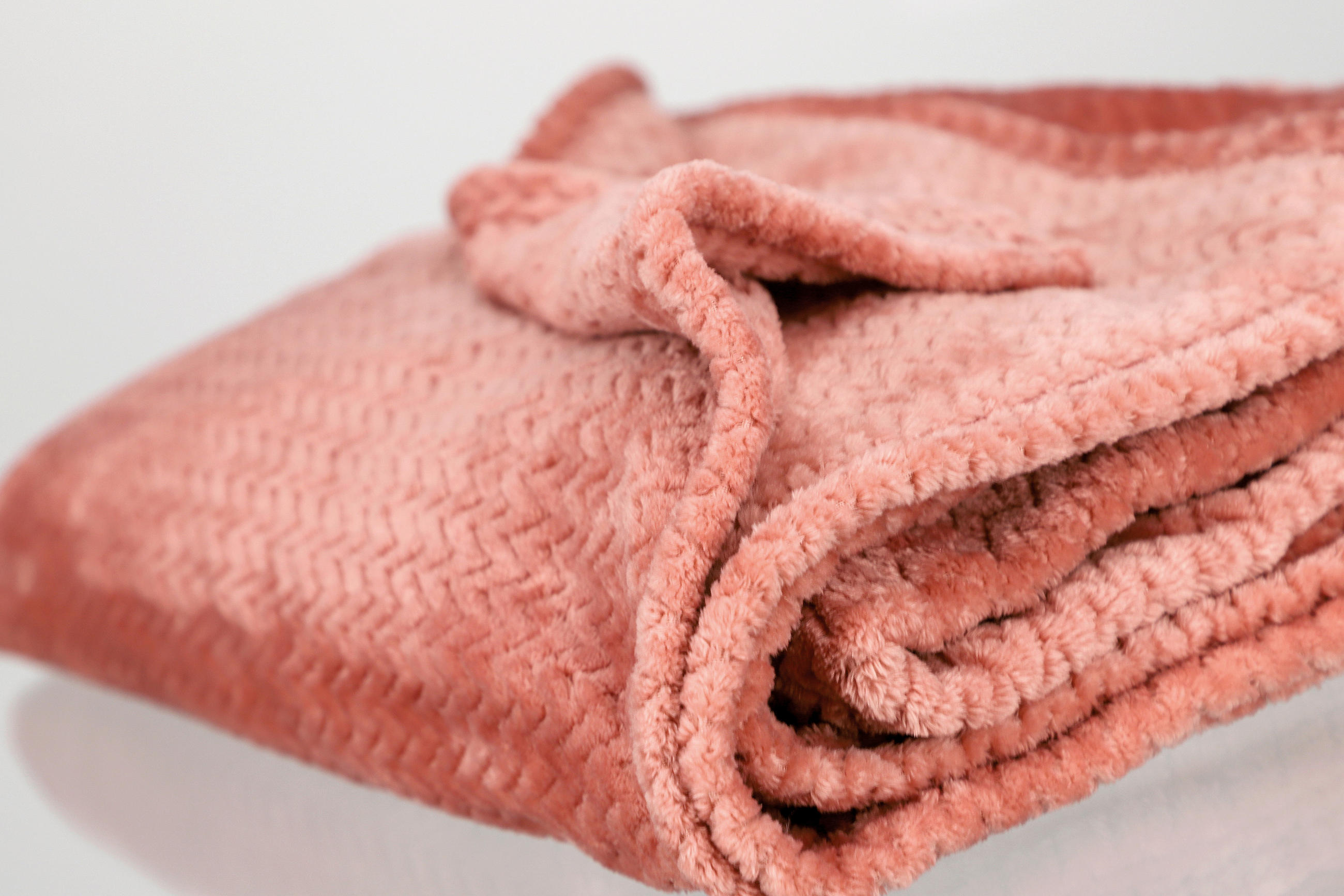 Pled 150/200 cm  - somon/auriu rose, Basics, plastic (150/200cm) - Esprit