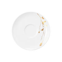 UNTERTASSE - Goldfarben/Weiß, Basics, Keramik (16,5cm) - Seltmann Weiden