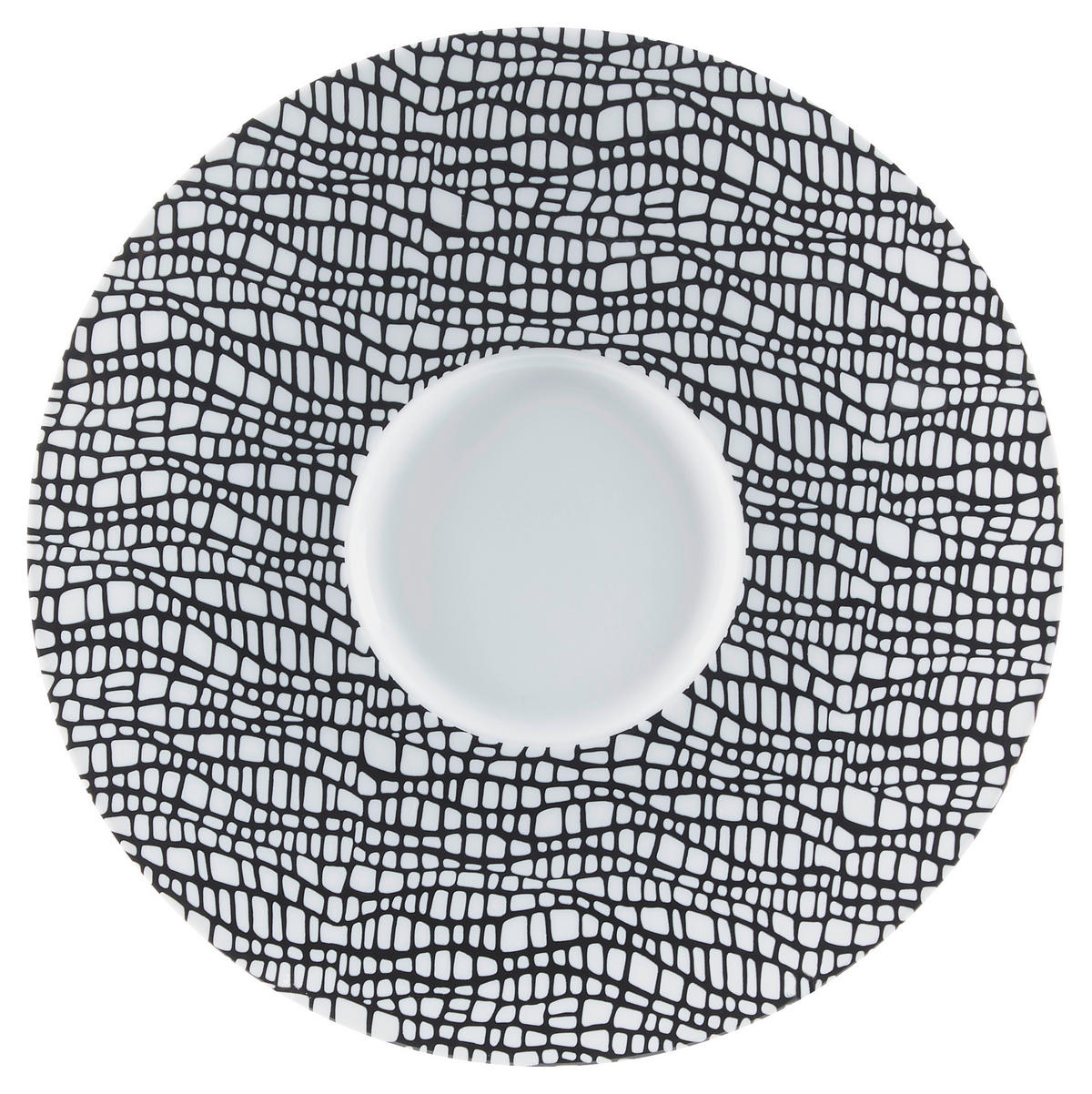 UNTERTASSE - Schwarz, Design, Keramik (16,5cm) - Seltmann Weiden