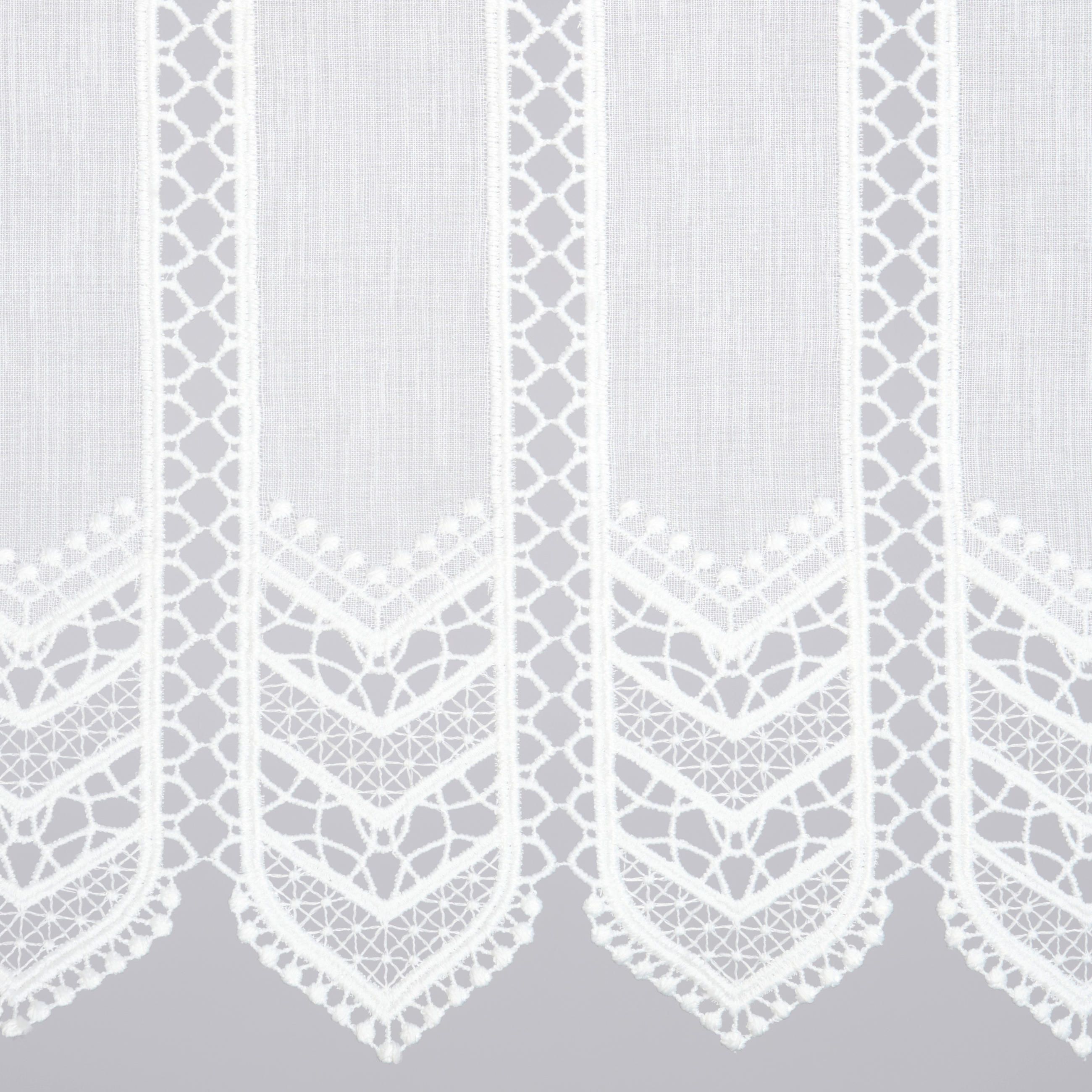 KURZGARDINE 45 cm   - Perlmutt, Basics, Textil (45cm) - Esposa