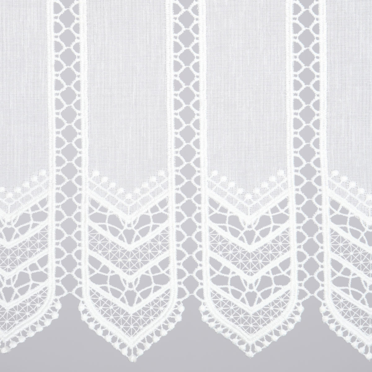 KURZGARDINE 45 cm   - Perlmutt, Basics, Textil (45cm) - Esposa