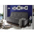 SCHLAFSOFA in Textil, Holzwerkstoff Dunkelgrau - Dunkelgrau/Schwarz, MODERN, Holzwerkstoff/Kunststoff (206/95/95cm) - Carryhome SCHLAFSOFA in Textil, Holzwerkstoff Dunkelgrau - Dunkelgrau/Schwarz, MODERN, Holzwerkstoff/Kunststoff (206/95/95cm) - Carryhome