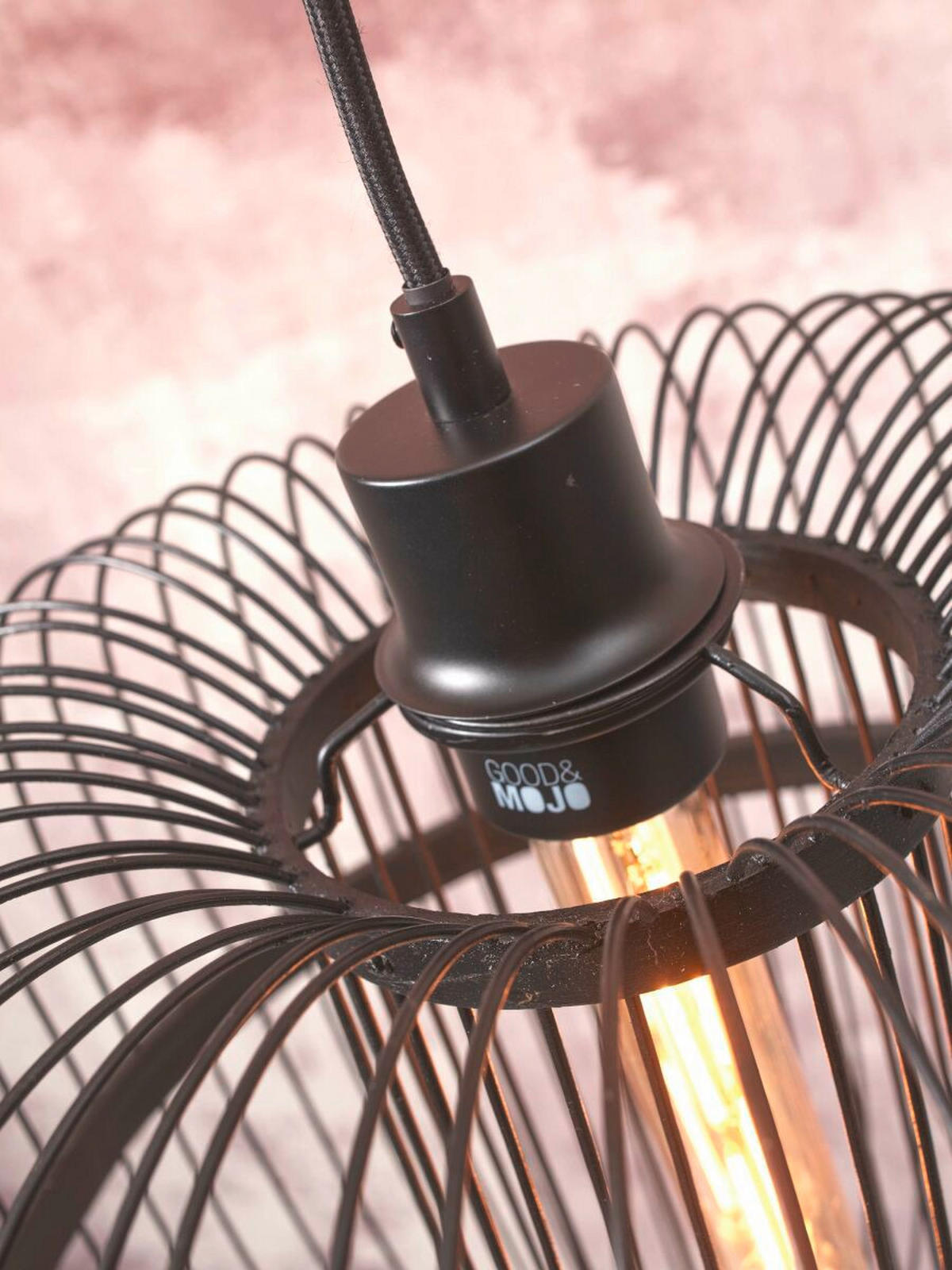 GOLVLAMPA GOOD&MOJO     - svart, Trend (176/36/63cm) - Good & Mojo
