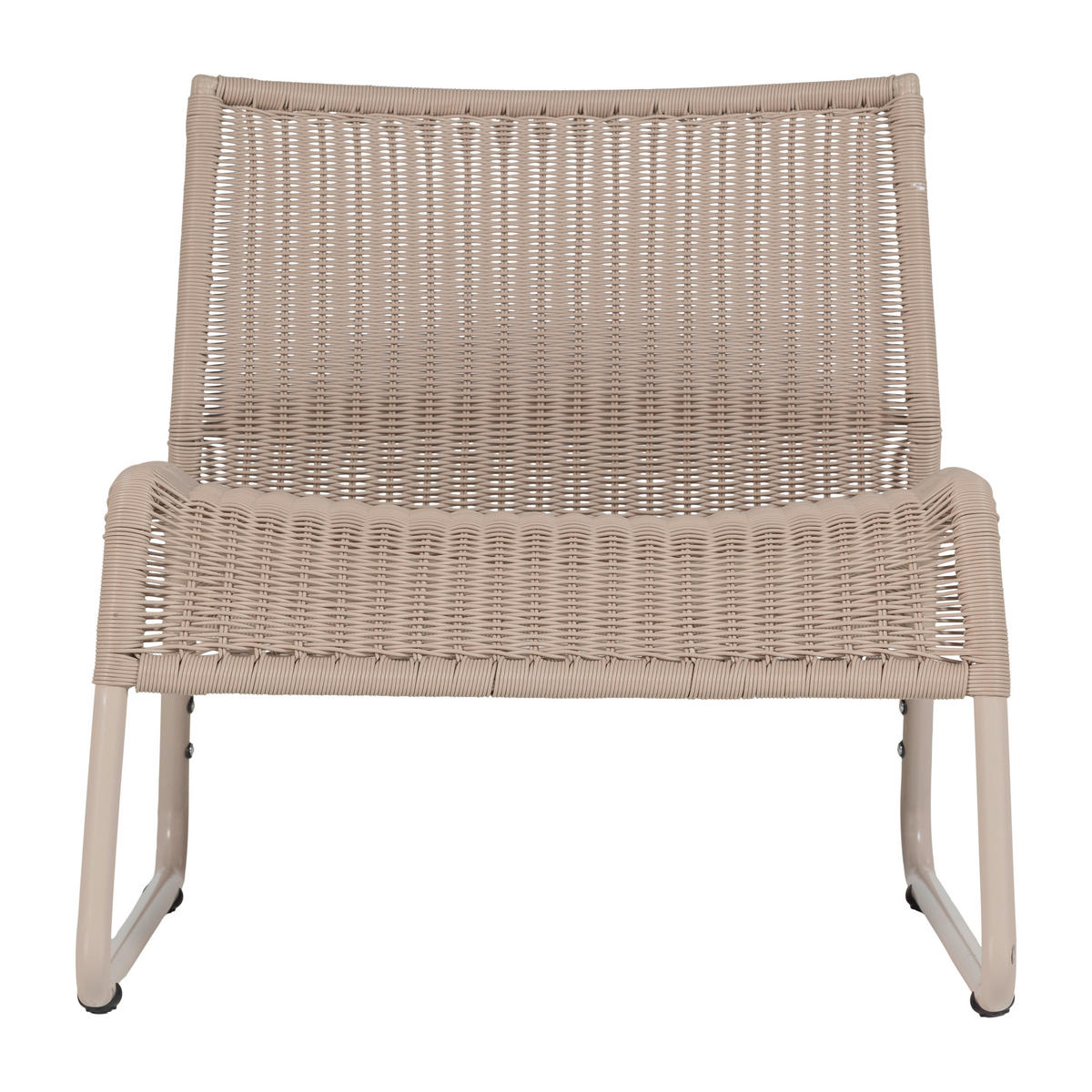 GARTENSESSEL Metall, Kunststoff Sandfarben  - Sandfarben, MODERN, Kunststoff/Metall (78/67/69cm) - Livetastic