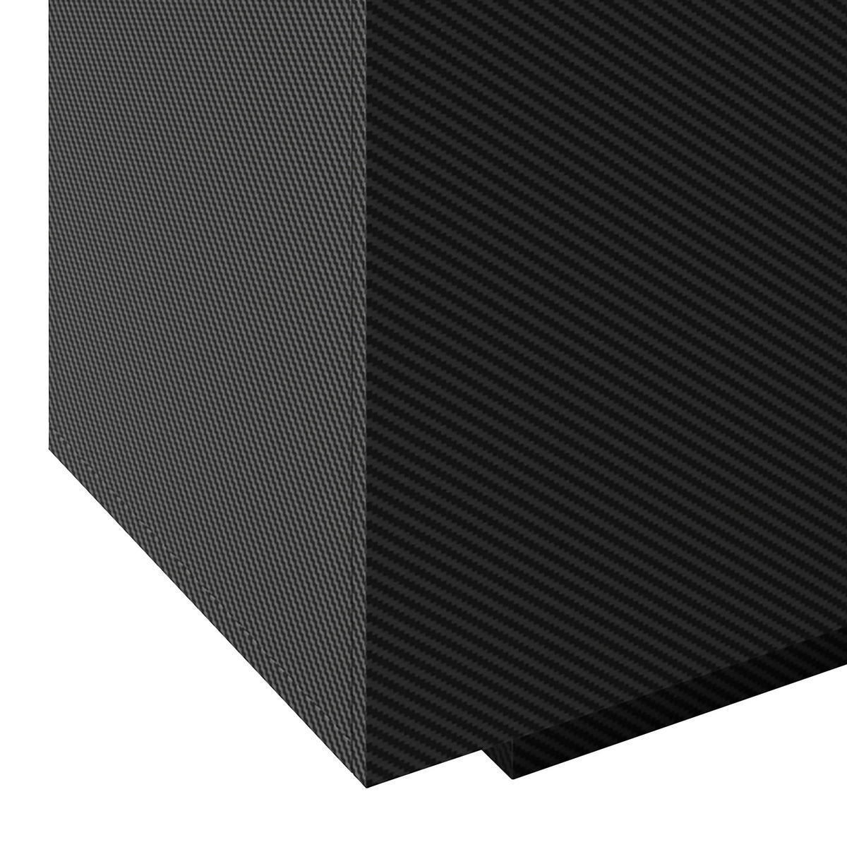 LOWBOARD  in 125/50/39 cm  - Schwarz, MODERN, Holzwerkstoff (125/50/39cm) - Minecraft