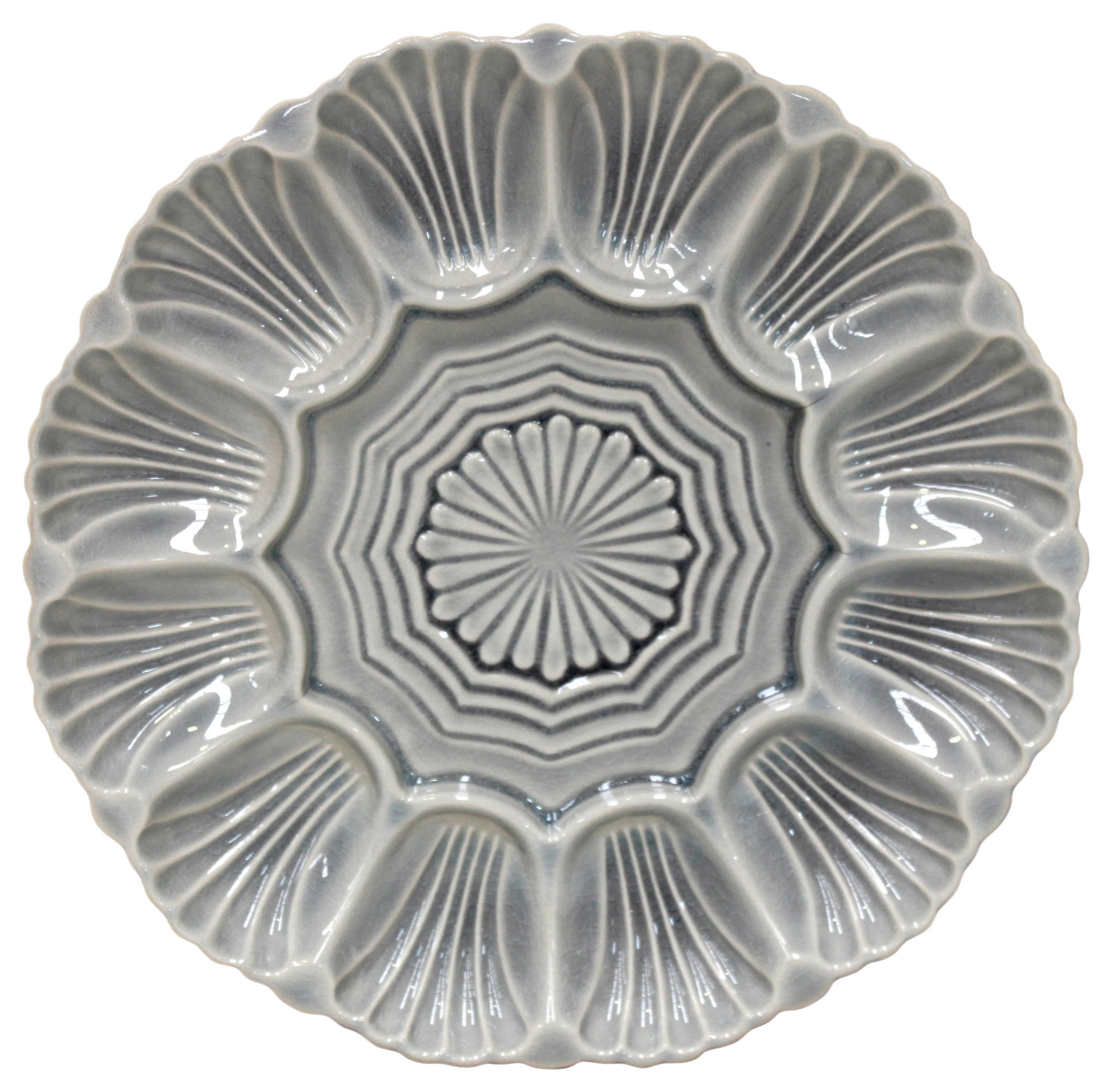 SCHALE CRISTAL   - Hellgrau, Basics, Keramik (25/3,3cm) - Costa Nova