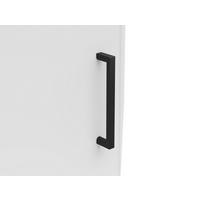 AUFSATZSCHRANK 71,5/35/71,5 cm   - Schwarz/Weiß, MODERN, Holzwerkstoff/Kunststoff (71,5/35/71,5cm) - Carryhome