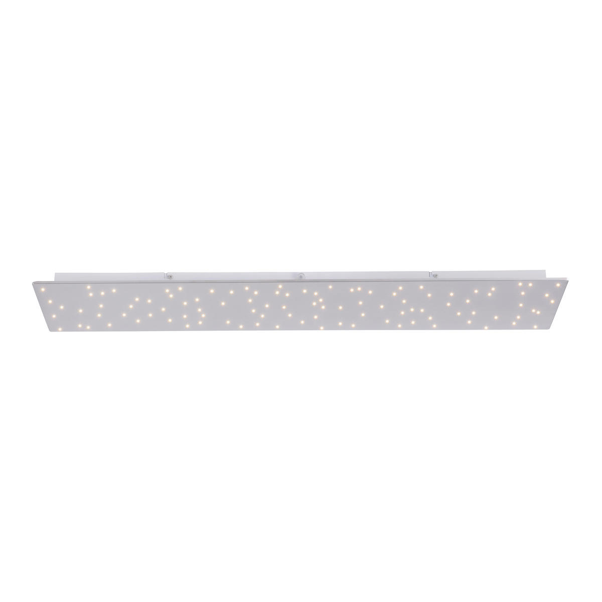 DECKENLEUCHTE 18 W    100/25/4 cm  - Silberfarben, Design, Metall (100/25/4cm)