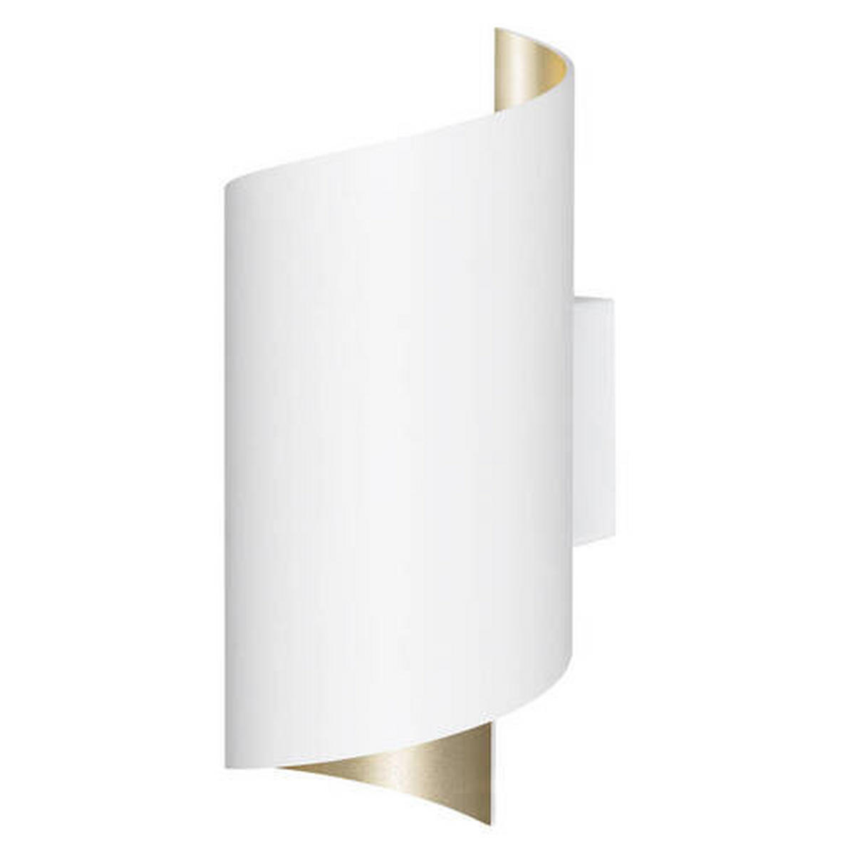LED-WANDLEUCHTE Smart+ Orbis Wall Lamp Twist 9,5/12,7/23 cm   - Weiß, Design, Metall (9,5/12,7/23cm) - Ledvance